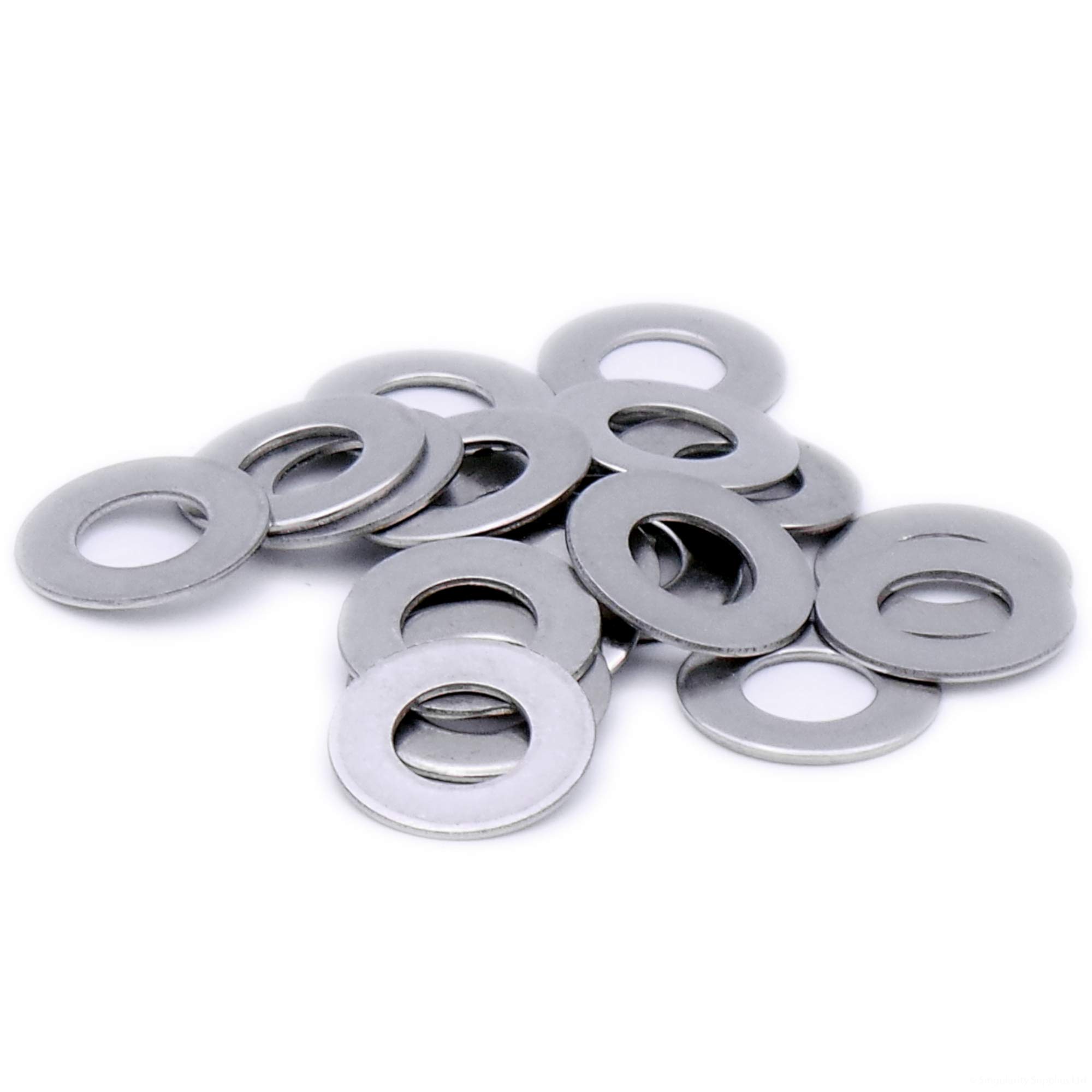 M8 (8mm) Flat Washer (Form B) - Stainless Steel (A2) (Pack of 20)