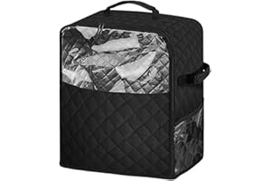 Stand Mixer Storage Bag, with Accessory Compartments, for 4.5QT-8QT Kitchen Appliances and Protective Case Stand Mixer Cover 