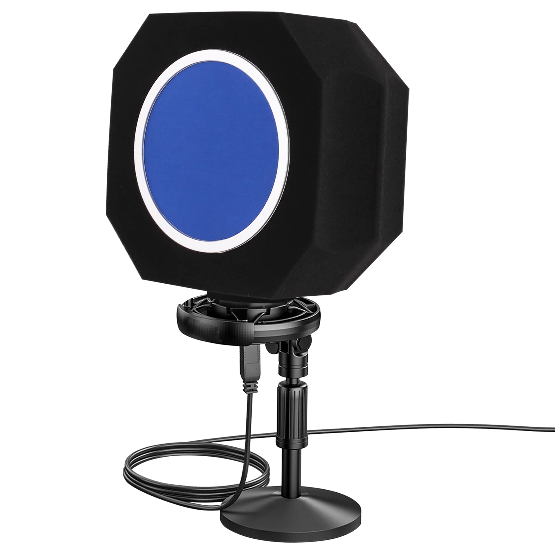 Mua Professional Microphone Isolation Shield with Pop Filter,Reflection ...