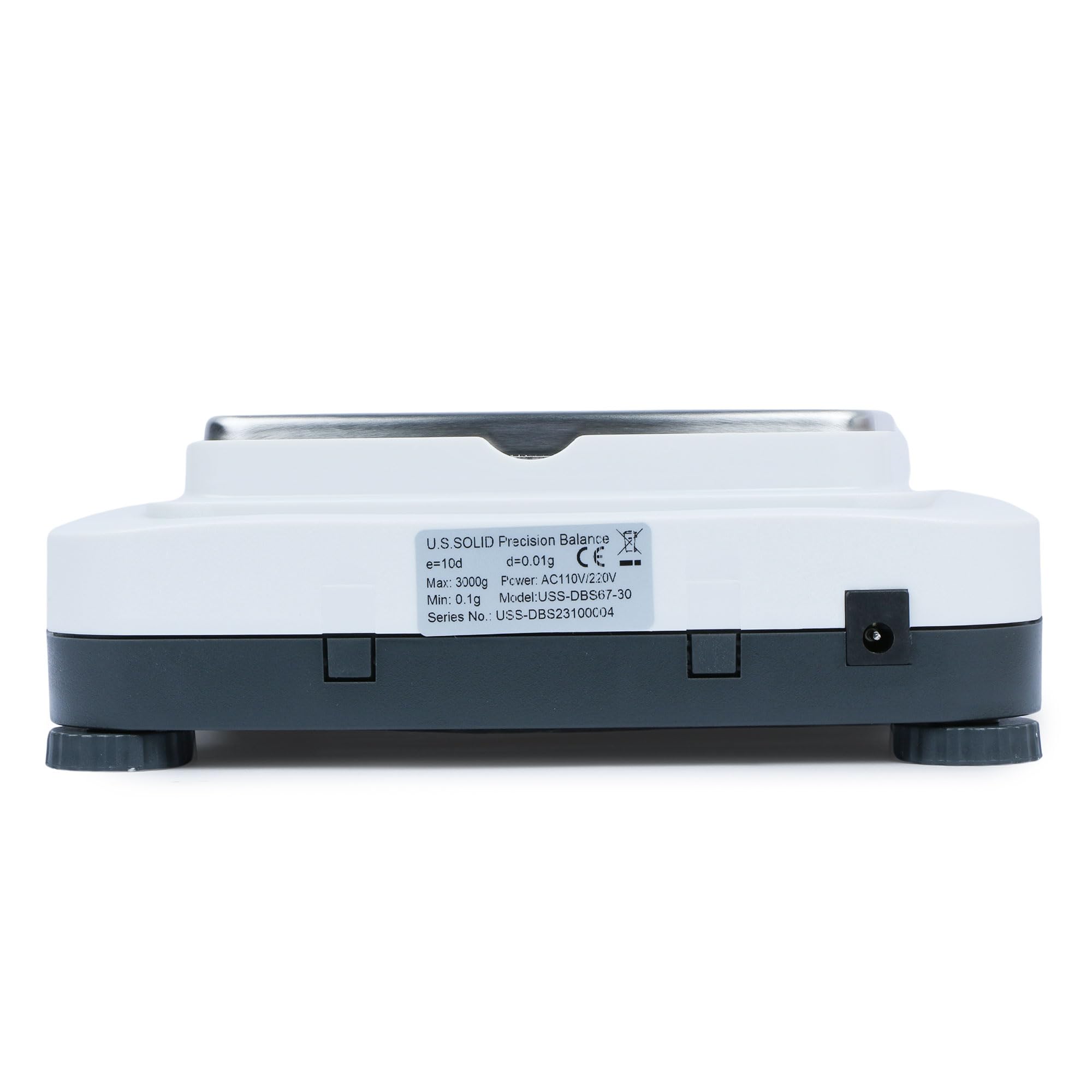 U.S. Solid Digital Lab Scale 3000g X 0.01g Precision Analytical Balance ...