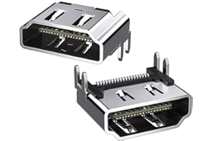 ZIYUETEK 2pcs Video&Audio Port Socket Interface Connector Replacement for Sony PlayStation 4 PS4 (Note:NOT FIT for PS4 Slim/PRO)