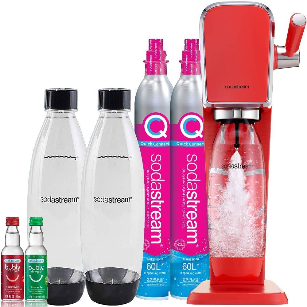 SodaStream Art Sparkling Water Maker Bundle