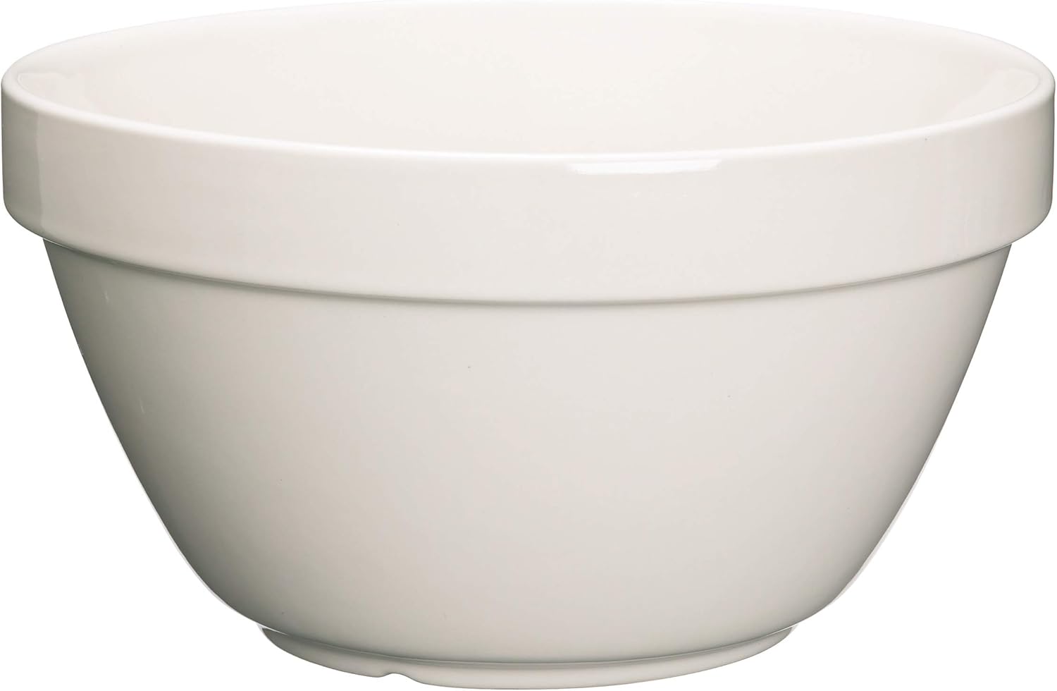 Large Ceramic KitchenCraft Home Made Pudding Basin/Baking Bowl White 1