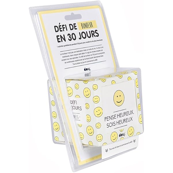 Doiy dychalhaf – 30 días Reto de la Felicidad Francés: Amazon.es: Hogar
