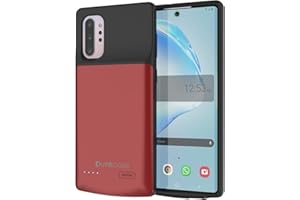 PunkJuice Galaxy Note 10 Plus Battery Case, 6000mAh Fast Charging Extended Power Bank W/Screen Protector | IntelSwitch | Slim