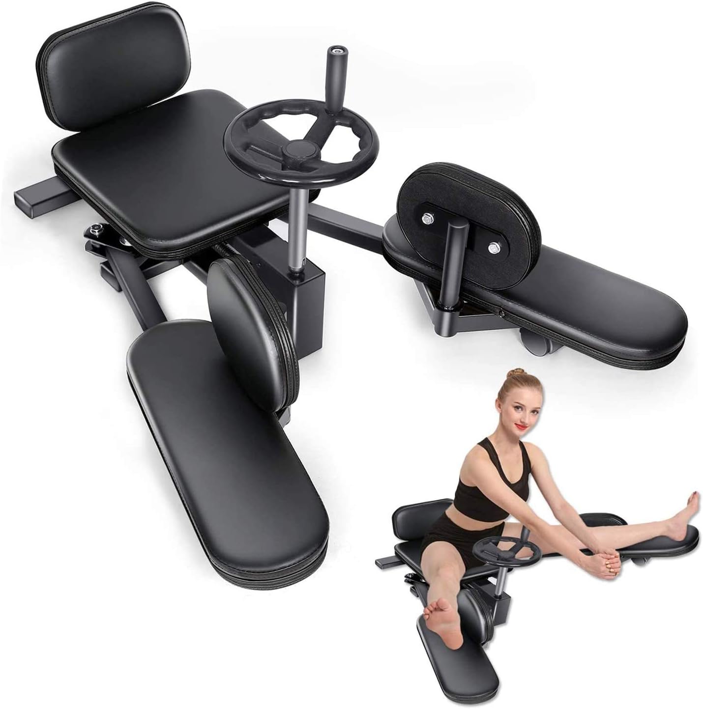 Leg Training Stretch Machine, Heavy Duty Steel Frame