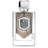 Lattafa Liam Grey Eau de Parfum Spray for Unisex, 3.4 Ounce