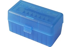 MTM 50 Round Flip-Top Rifle Ammo Box 220 Swift 243 308 Win