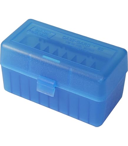 MTM 50 Round Flip-Top Rifle Ammo Box .22-250 to 7.62 X 39