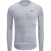 YKYWBIKE Cycling Jersey Men Long Sleeves Bike Jersey with Pockets Biking Shirts for Men Cycling Breathable MTB Biker Shirts