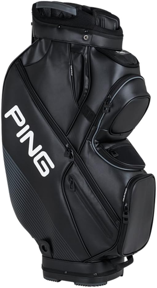 PING Golf Men's DLX Cart Bag, Black Sports, Fitness