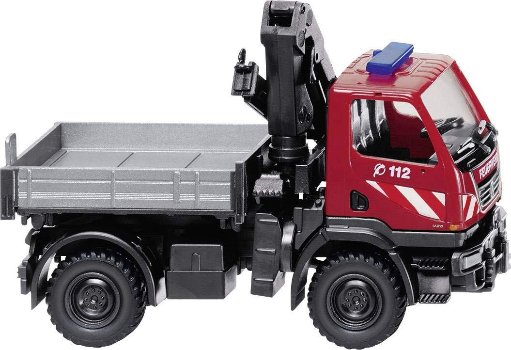 Wiking 060131 H0 Mercedes Benz Unimog U 20 Fire Brigade with Loading Crane