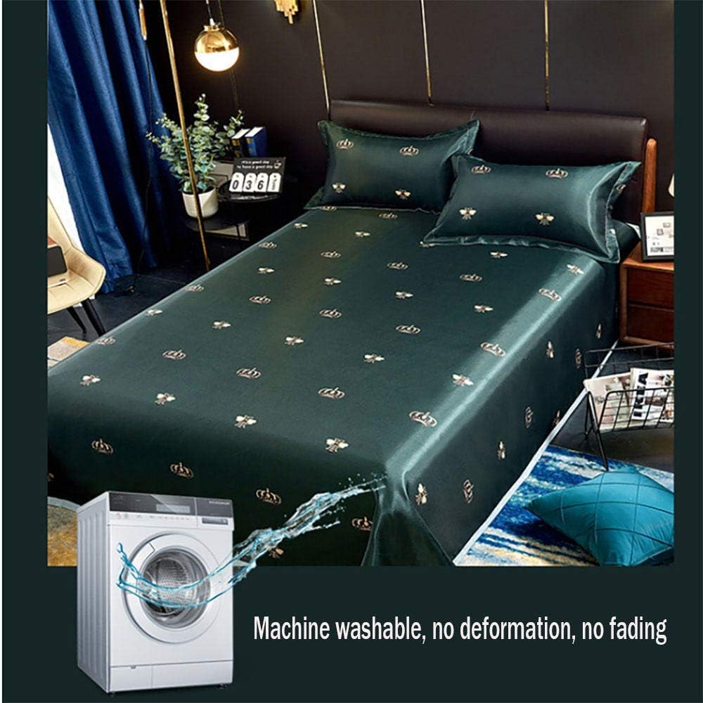 Napravi Rs 250cm Huakaimaoyi Tapis De Refroidissement Dete Simple Double Drap Plat Draps De Lit Pliable Couvre Lit Cool Mou Soie De Glace Cool Pad Literie 3 Pieces Set Une 230 Draps Et Taies D Oreillers Linge