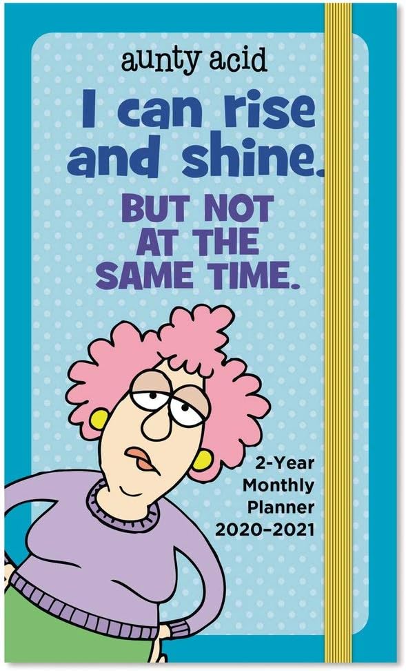 2020-2021 Aunty Acid Pocket Planner, 2 Year Planner (DDPP372820)