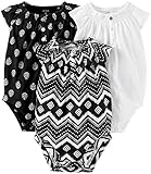 Carter's Baby Girls' 3 Pack Bodysuits