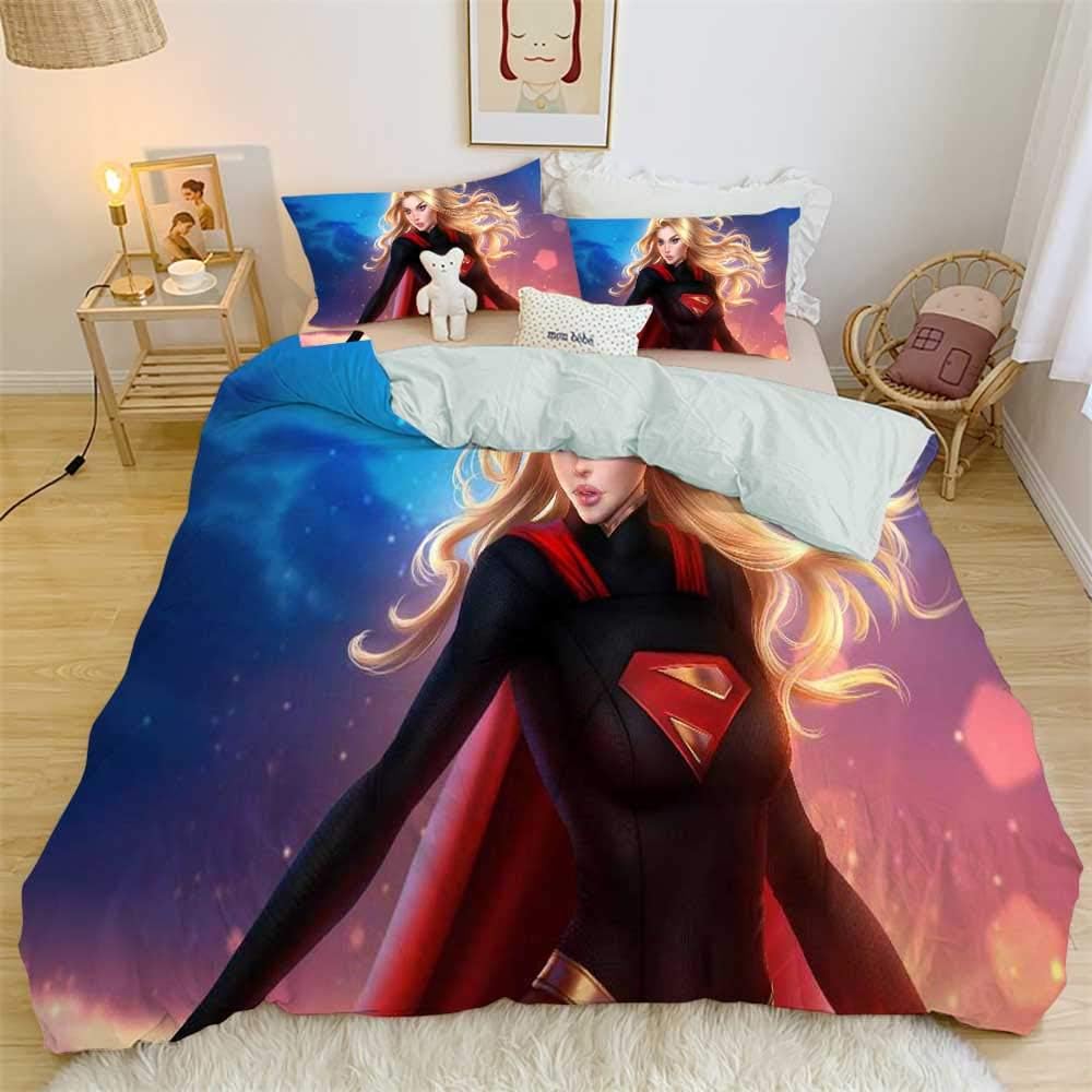 supergirl bedding set
