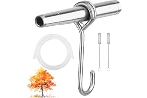 Maple Syrup Tapping Kit, Maple Tree Tapping Kit, Stainless Steel MapleSyrup Taps with MapleSyrup Tube & Maples Sap Filters, M