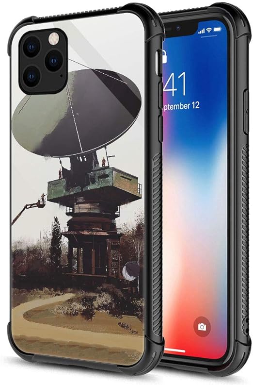 Amazon.com: iPhone 11 Pro Max Case,Antenna Construction Paint iPhone 11 Pro  Max Cases for Boys Girls,Pattern Graphic Design Shockproof Non-Slip Case  for Apple 11 Pro Max