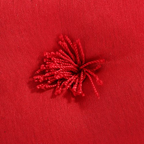 image for Baosity 2x Percussion Tibetan Singing Bowl Round Cushion Squre Pillow 