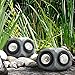Outdoor Solar Garden Rock Light, 2 Modes LED Solar Powered Light,LED Solar Spotlight Light for Garden, Patio, Backyard(Double Head)