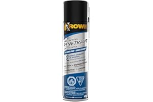 Krown Fast Acting Penetrant – 400g Can – Solvent-Free Rust Inhibitor & Lubricant – Anti-Seize & Moisture Displacer – Starts W