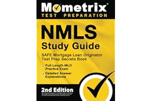 NMLS Study Guide: SAFE Mortgage Loan Originator Test Prep Secrets Book, Full-Length MLO Practice Exam, Detailed Answer Explan