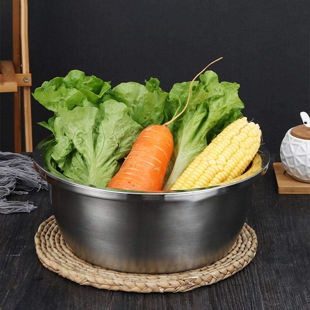 Colador De Cocina De Acero Inoxidable Colador Y Tazón Para Servir En La