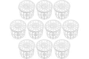 Outanaya 10pcs Plastic Bird Nest Breeding Boxes Canary Finch Parrot Cage Nesting Accessories for Bird Cage