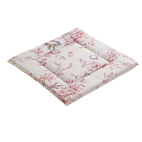 Doitsa Sitzkissen Stuhlkissen 40x40cm weiche Sitzkissen Polster für Stühle Gartenmöbel für drinnen und draußen aus 100% Baumw