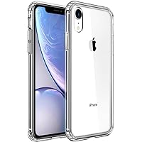 Mkeke Compatible with iPhone XR Case,Clear Anti-Scratch Shock Absorption Cover Case for iPhone XR Clear