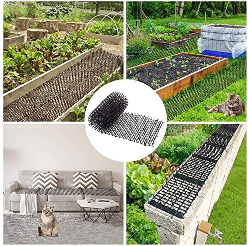 L 400 28cm Clotures Pic Anti Pigeons Barrieres Oiseaux Potagers Filet De Protection Anti Chat Epine Piquet Cloture Anti Chat Exterieur Tapis Tapis De Chat De Jardin Piques Pour Murs Lutte Contre Les Animaux