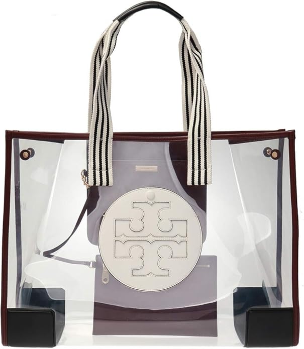 tory burch clear purse