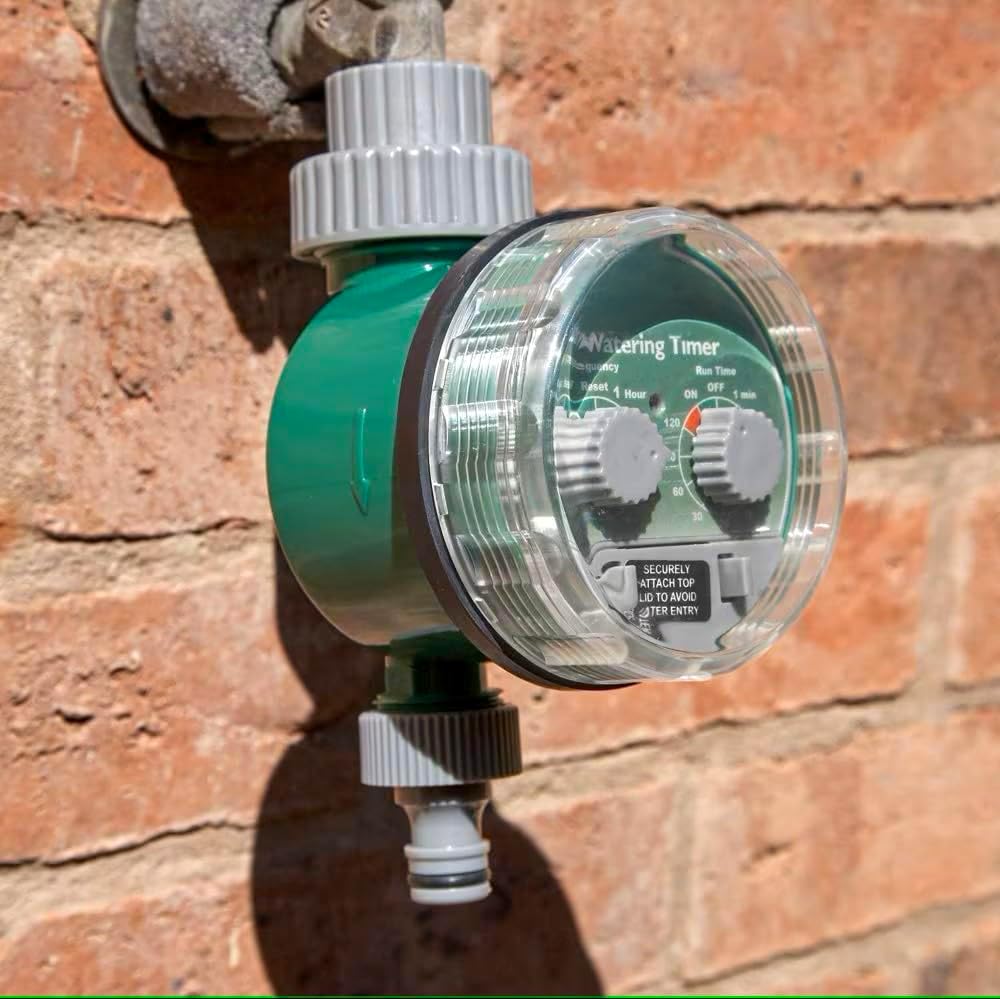 Garden Mile Garden Hose Water Timer Irrigation System Controller Watering Timer - Garden Watering Systems Controller for Drip, Gardens, Grass, Plants