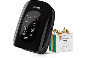 Hand Massager for Arthritis and Carpal Tunnel, Cordless Hand & Wrist Massager with Heat and Finger Stretching Massage, 6 Mode