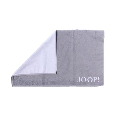 Joop! Badmatte Classic 1600 | 76 Silber/weiß - 50 x 80