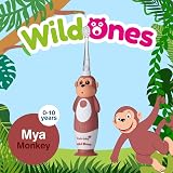 Brush-Baby Rechargeable Electric Toothbrush Kids 0-10 Monkey Design view 2