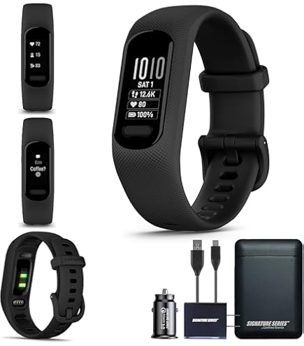 Garmin Watch Garmin Vivosmart Black Midnight Small Medium 010 - Main Image