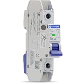 ControlGear Miniature Circuit Breaker 5A, 1-Pole D Curve, UL-489 Listed | DIN Rail Mount, Current Limiting, UL-489 Listed, 277VAC 60VDC, 10kAIC, Non Polarized MCB