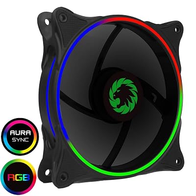 Ventola PC Jungle Leopard P1 | 120mm PWM 2650RPM | Raffreddamento Ad Alta Prestazione | Materiale LCP