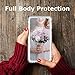 CASY MALL Case for Galaxy S10e, Slim Shockproof Series Hard PC+TPU Bumper with Front PC Cover(with Built-in Screen Protector) for Samsung Galaxy S10e 5.8 inch 2019 Release Crystal