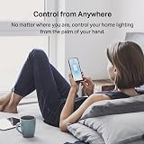 Tapo S220 2 Gang 1 Way Smart Light Switch Remote Alexa Google Hub Required view 3