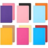 Coopay 12 Pack Colorful Pocket Notebooks Journals Bulk A6 Size Lined Travel Set Subject Notepad Planner Writing Sketchbook Memo Diary for Kids, Travelers, Students and Office, 3.9" x 5.5", 60 Pages