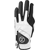Zero Friction Men's Compression-Fit Synthetic Golf Glove, Universal Fit One Size