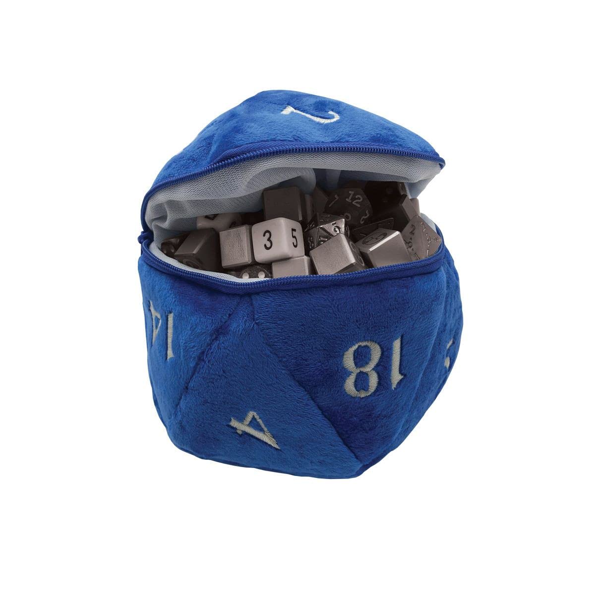 Ultra Pro - D20 Plush Dice Bag - Blue