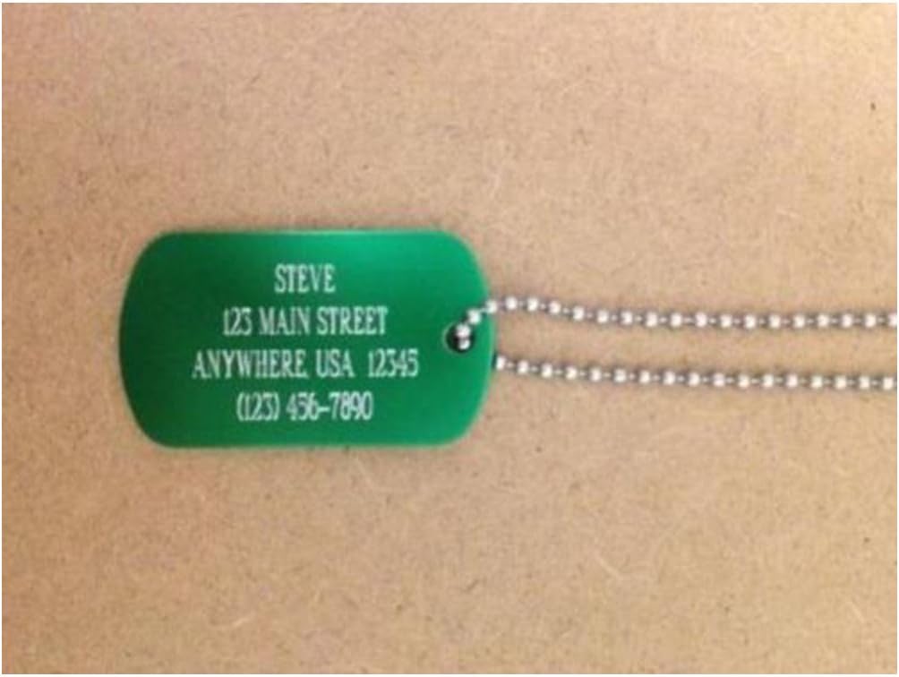 bulk engraved dog tags
