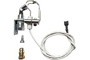 MCAMPAS Universal Pilot Ignitor Assembly for Intermittent Pilot Application, Compatible With Sterling,Raypak, Honeywell Natural Gas Furnace Pilot Burner Ignitor Igniter Assembly