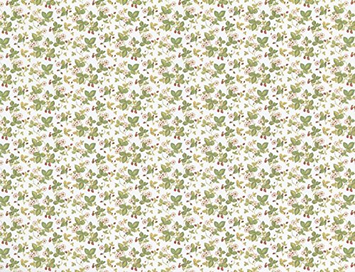 Dollhouse Wallpaper Schumacher, Wild Strawberry