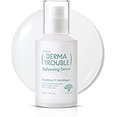 Derma Trouble Balancing Serum (1.41oz) AC Soothing Serum with Sebum-Control Complex for Blemish-Prone Skin, Visible Pores, Sebum Filaments