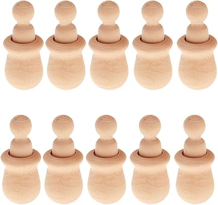 unfinished nesting dolls