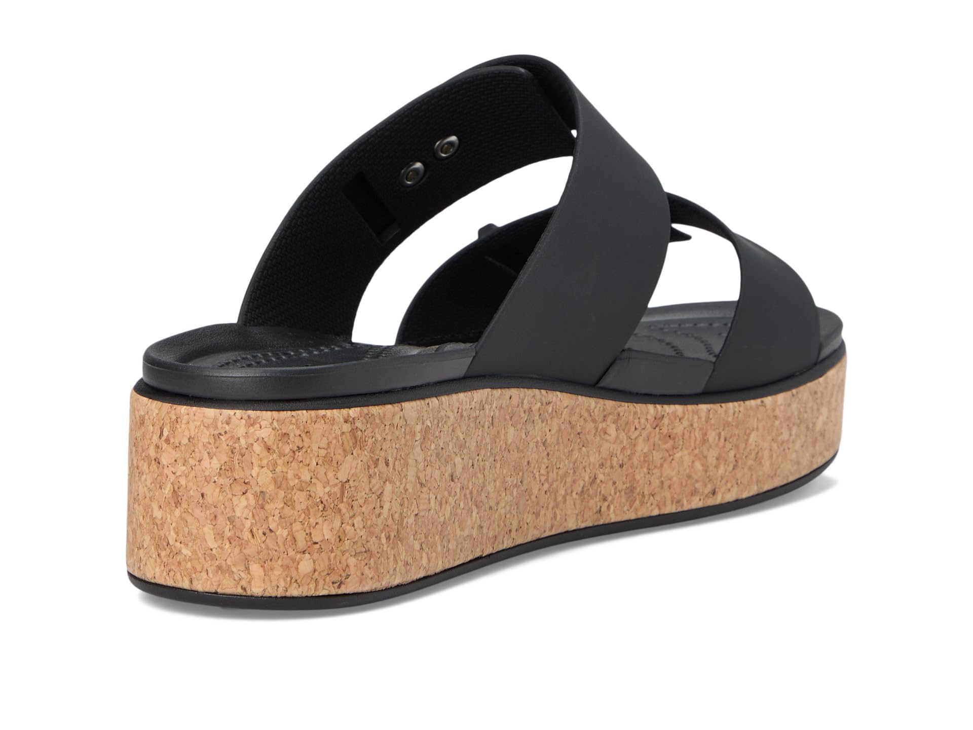 Crocs Unisex-Adult Brooklyn Cork Buckle Sandals Wedge